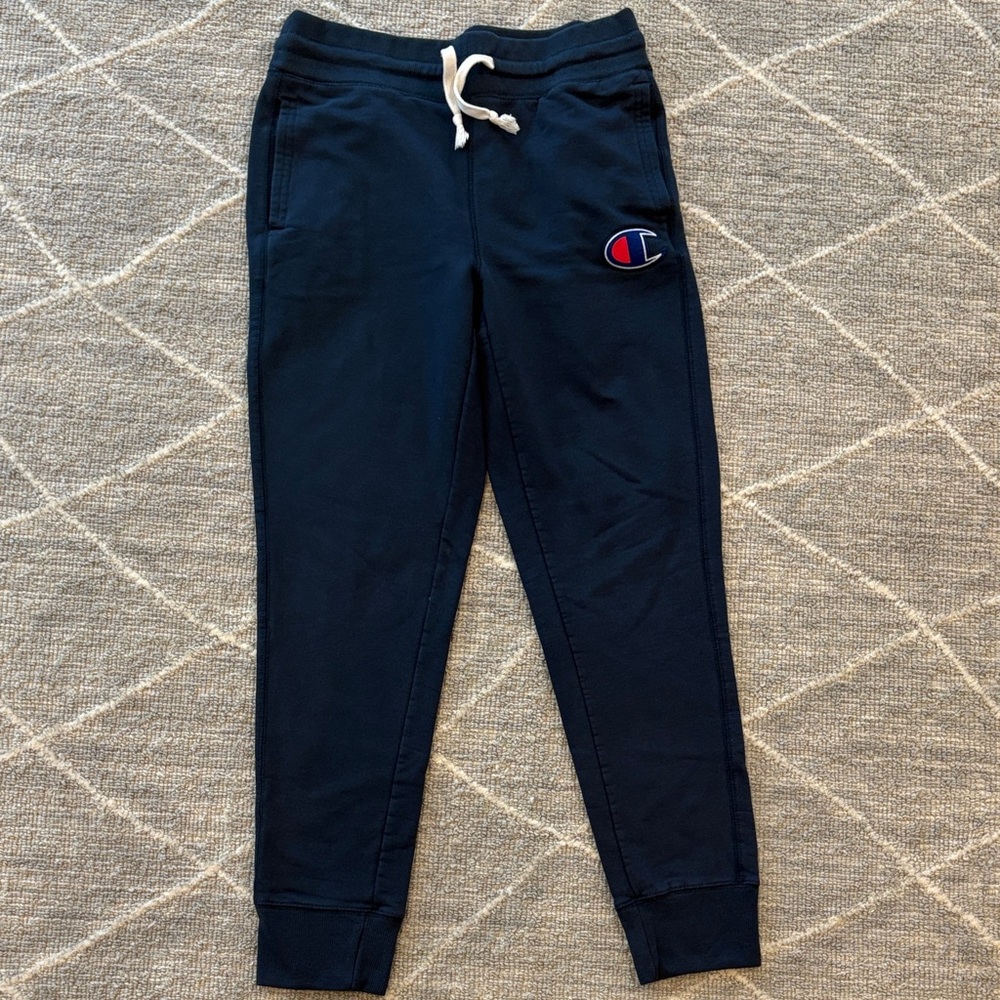 Champion Kids' Dark Blue Joggers with Logo